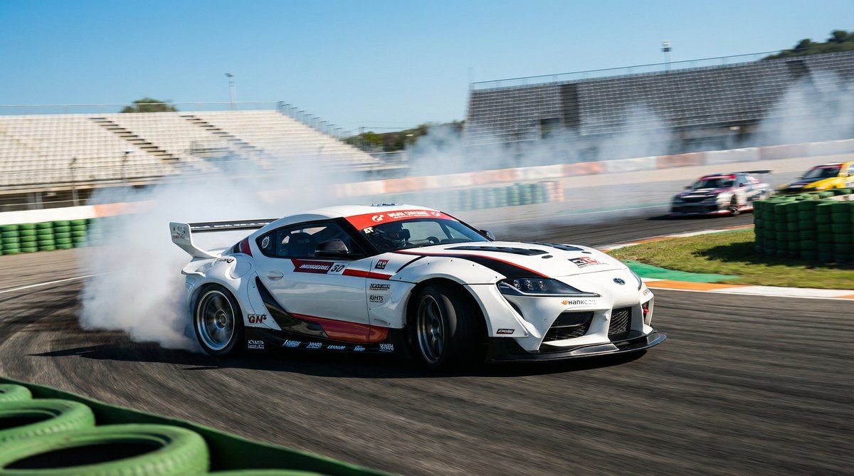 91丰田Supra漂移视频